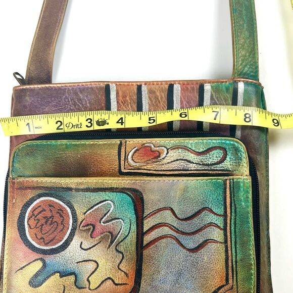 Anuschka Extendable Leather Crossbody Bag - Picture 14 of 16